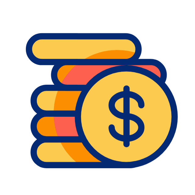 Animated dollar icon