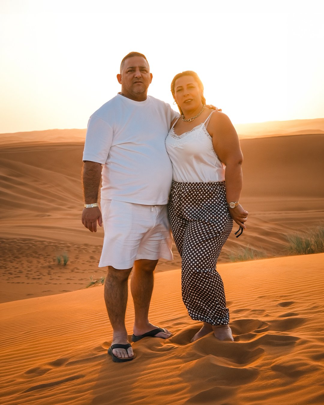 Morning desert safari